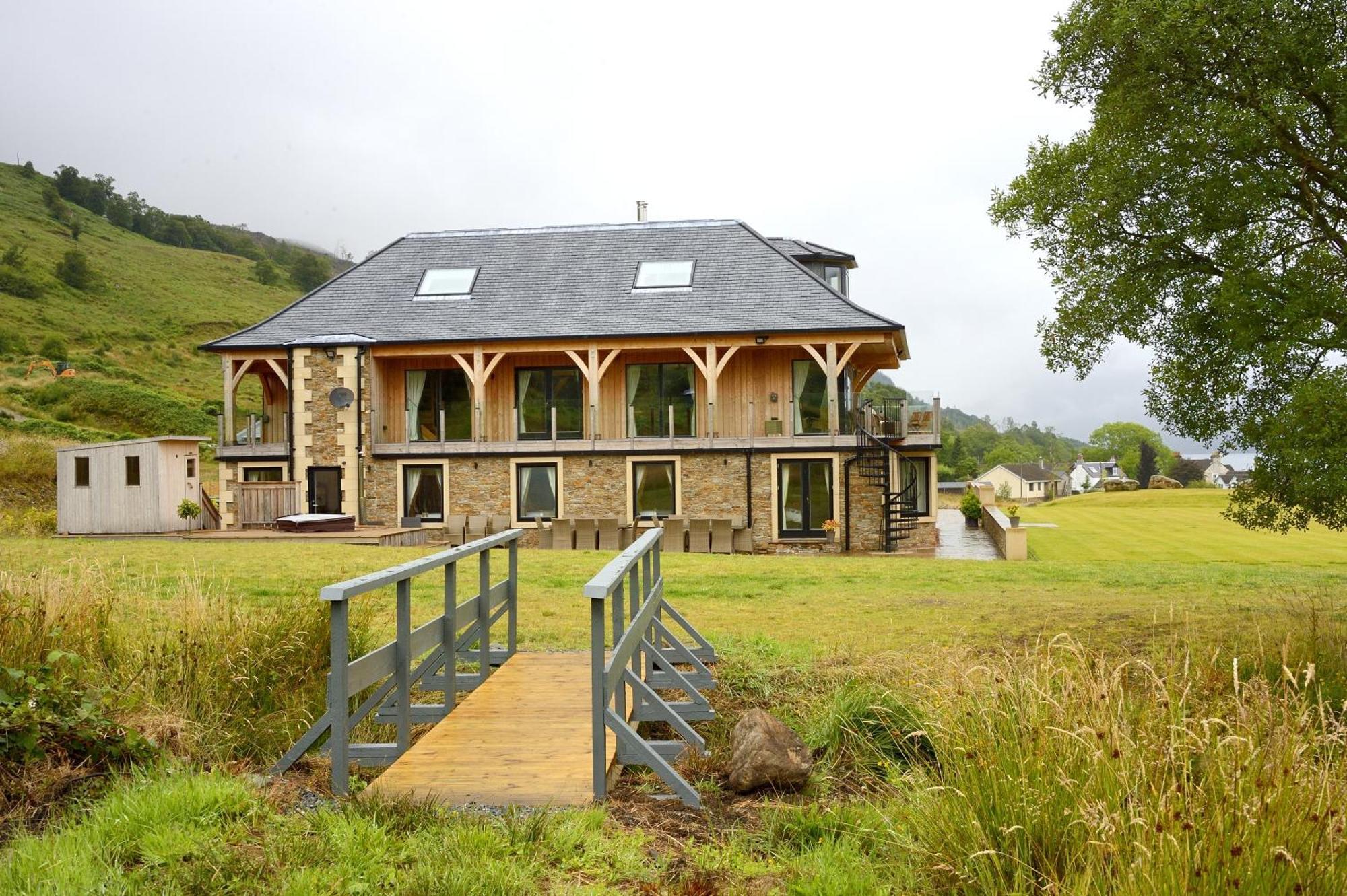 The Lodge At Carrick Castle Estate Cairndow Exterior photo